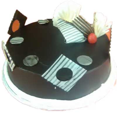 "Chocolate cake with Toppings - 1kg (Nellore Exclusives) - Click here to View more details about this Product